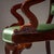 Brown Armchair with Dolphin Motifs, 1800s For Sale - Image 8 of 9