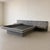 1980s Vintage 1980s Memphis Style Queen Platform Bed With Built-in Nightstands For Sale - Image 5 of 12