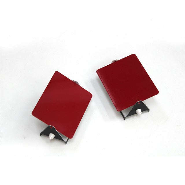 Mid-Century Modern Mod. CP1 Sconces by Charlotte Perriand for Steph Simon, 1960s, Set of 6 For Sale - Image 4 of 7