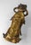 17th Century Ming or Qing Dynasty Chinese Gilt Bronze Daoist Attendant Figure For Sale - Image 14 of 14