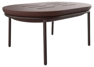 Lace Chocolate 90 Low Table by Mowee
