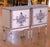 Pair of 19th Century French Louis-Philippe painted nightstands or small commodes, crafted in France circa 1890 and built...