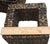 Textile Vintage Woven Natural Fiber Square Wall Shelves, Set of 3 For Sale - Image 7 of 9
