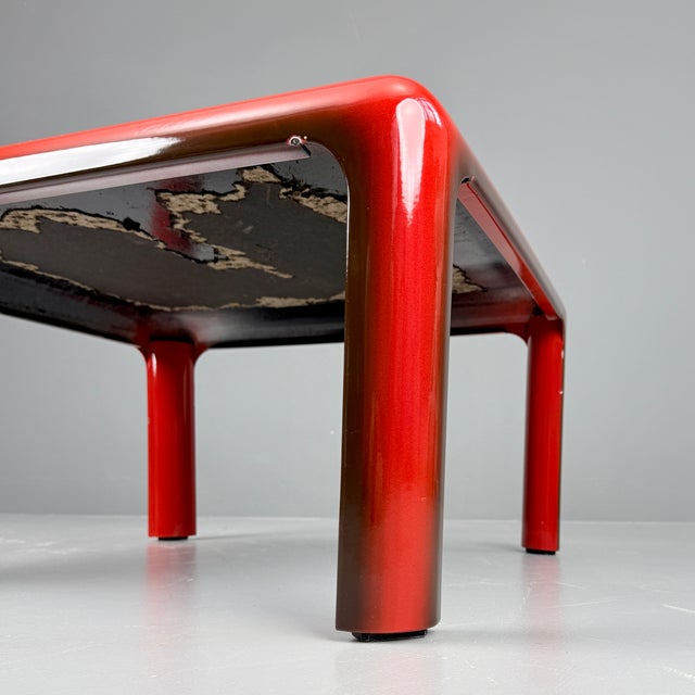 Paint Vintage Enamelled Coffee Table, 1980s For Sale - Image 7 of 9