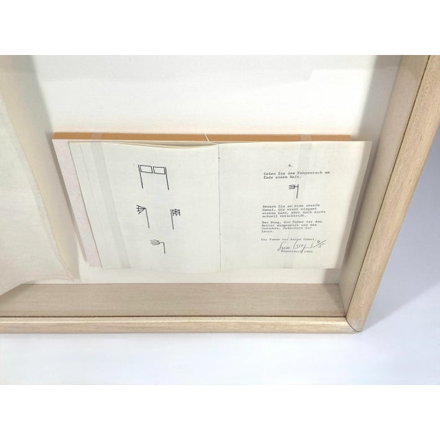 Suse Wiegand, A Flag Is Not a Fork, 1993, Mixed Media For Sale - Image 6 of 18