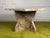 Unique Vintage Postmodern Granite Stone Coffee Table With Scalloped Edge For Sale In New York - Image 6 of 16