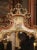 Rococo 19th Century Italian Louis XV Style Giltwood Painted Rococo Wall Mirror For Sale - Image 3 of 7