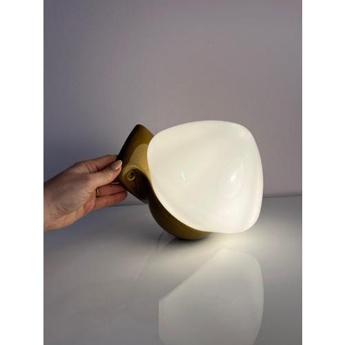 Model 6030 Wall Lamp in Olive by Sigvard Bernadotte for Ifö For Sale - Image 5 of 11
