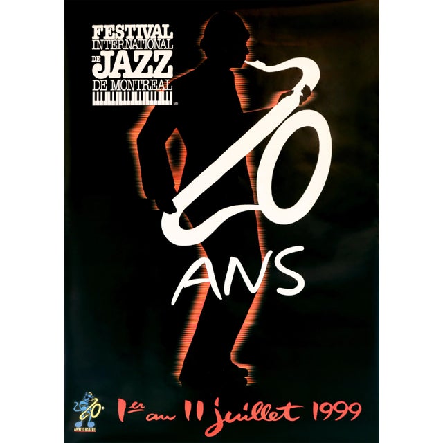 1999 Original Montreal International Jazz Festival (20 Year Anniversary) For Sale