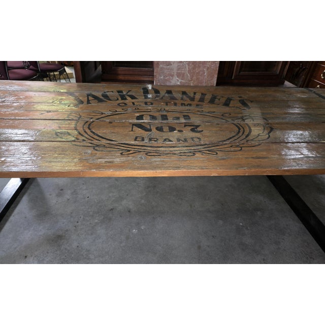 Industrial Dining Table, 1980s For Sale - Image 4 of 8