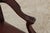 Brown Set of 4 Maitland Smith Georgian Mahogany Armchairs For Sale - Image 8 of 17