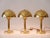 Elegant and highly decorative mid-century modern brass table lamps. Designed and manufactured by wsb, germany, 1960s....