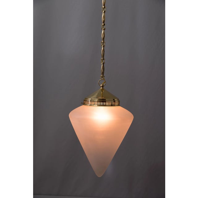 Gold Art Deco Pendant, 1920s For Sale - Image 8 of 14