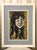 Vintage Original Numbered Woodprint Portrait of Girl With Long Hair on Japanese Rice Paper #3 of 10 For Sale - Image 4 of 8