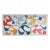 2026, Mid Century Modern Style, Contemporary Painting of Primary Tones and Curves, Triptych, Acrylic Paint on Watercolor Paper For Sale