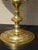 Gold Copper Candlestick Bedside Lamps, 1890s, Set of 2 For Sale - Image 8 of 18