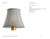 Visual Comfort Signature 5" Mist Silk Bell Empire Shade Designer: Visual Comfort Signature Height: 5" Base: Shade Details:...