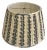 Shirred Soane Fabric Lampshade For Sale