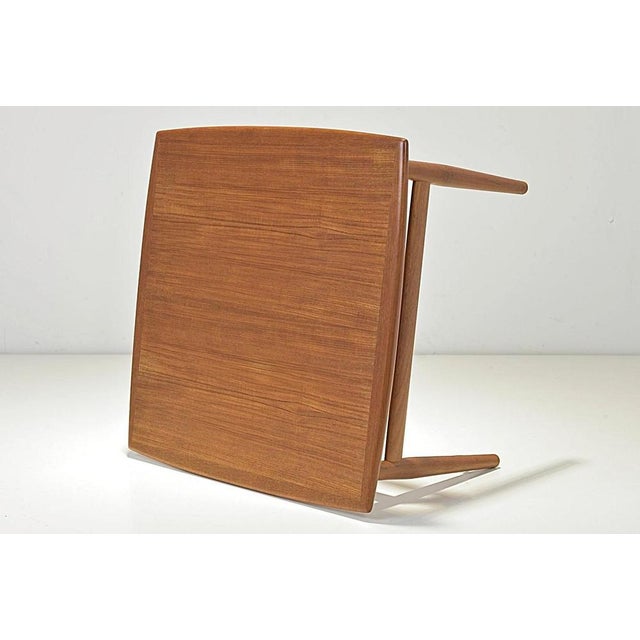 Brown Side Table in Teak by Grete Jalk for Glostrup Møbelfabrik, Denmark, 1960s For Sale - Image 8 of 12