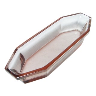 Art Deco Czechoslovakian Pad from Moser, 1930s For Sale