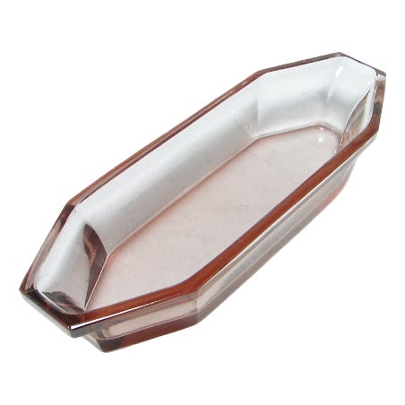 Art Deco Czechoslovakian Pad from Moser, 1930s For Sale