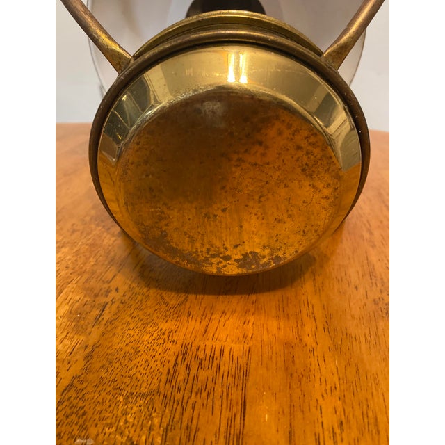 20th Century Trawler Ideal Brenner Brass Nautical Oil Lamp Chairish