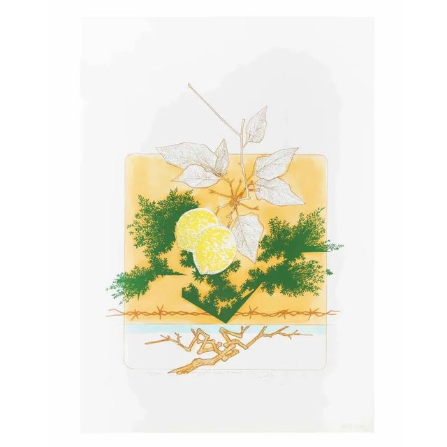 Still Life is an artwork realized in 1976 by the Italian Contemporary artist Leo Guida (1992 - 2017). Screen print on...