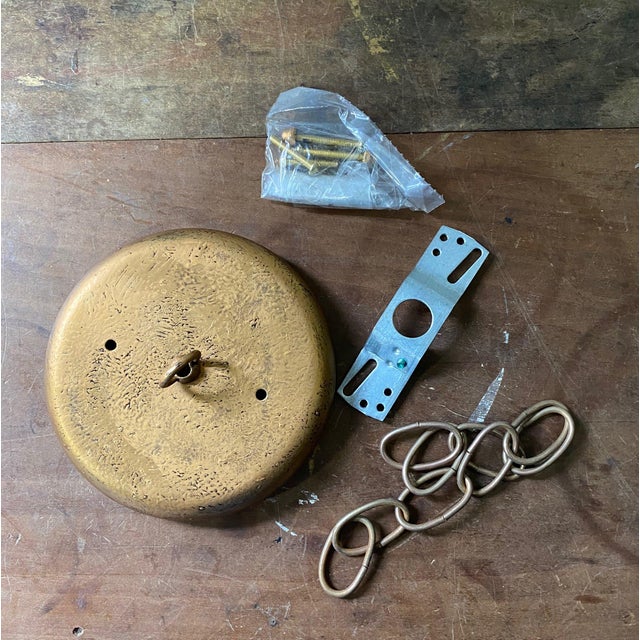 Spanish 1950s Double Tiered Ceiling Fixture For Sale - Image 12 of 12