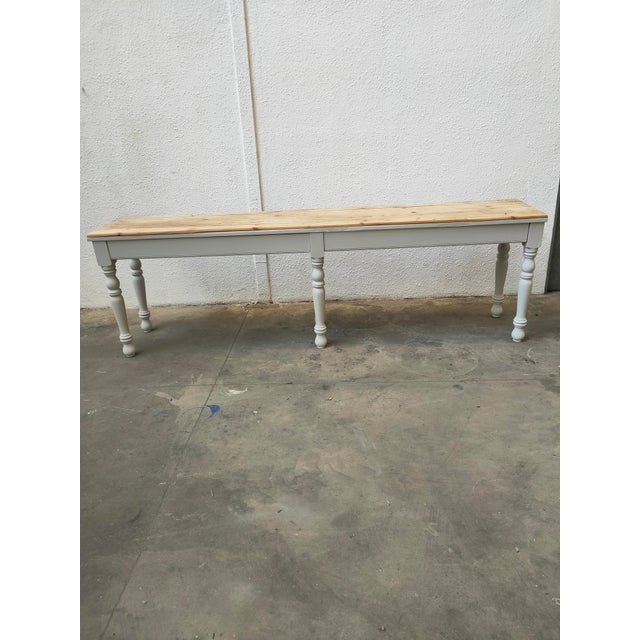 Wood Mid-Century Tailor's Table, 1970s For Sale - Image 7 of 10