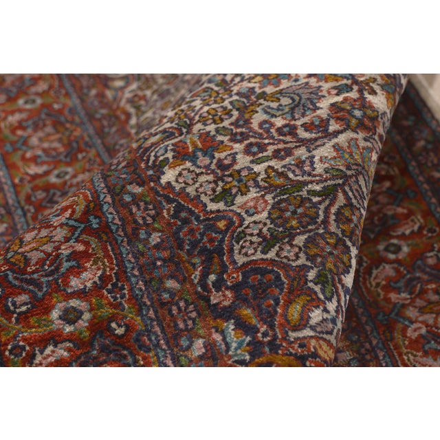 79790 Vintage Indian Kashmir Rug, 03'01 X 05'02 For Sale In Dallas - Image 6 of 10