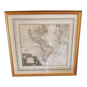 Map of the Americas - Antique - 18th Century