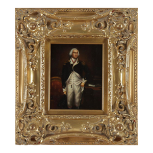 Early 19th Century Oil Portrait of a French Gentleman General in Gilt Frame