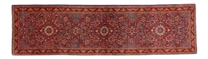 1970s Vintage Persian Sarouk Runner
