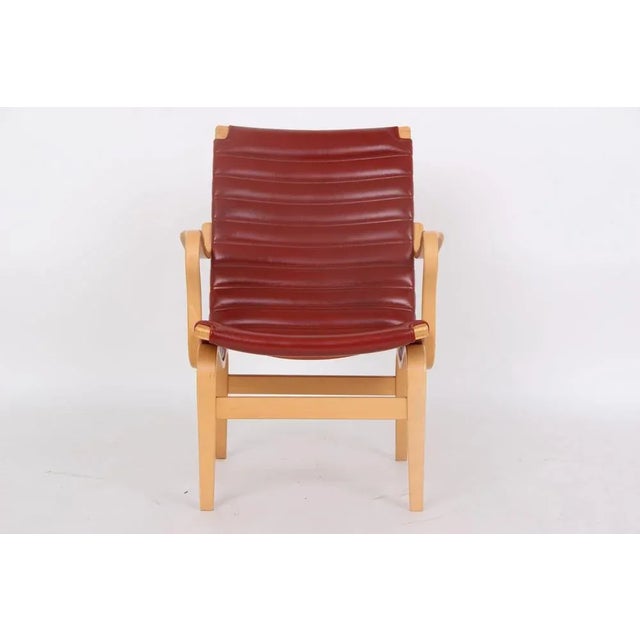 Purple Mina Armchairs by Bruno Mathsson for Dux, Sweden, 1970s, Set of 2 For Sale - Image 8 of 16