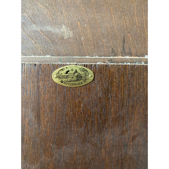 Hitchcock Furniture Company Cherry Sideboard With Brass Gallery and