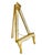 Charming petite size vintage Florentine gilt wood easel. Marked made in Italy. Picture ledge 4.75” wide, .75” depth. Depth...