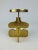 Brutalist Brass Candleholder in the style of Giuseppe Gallo, 1970s For Sale - Image 5 of 7