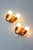 These two wall lights from Domus combine warm teak wood with a particularly beautiful, symmetrical design. Two softly...