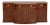 George III Style Flame Mahogany Breakfront Sideboard For Sale