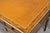 Vintage French Louis XVI Style Burl Walnut Tooled Leather Top Writing Desk For Sale - Image 17 of 18