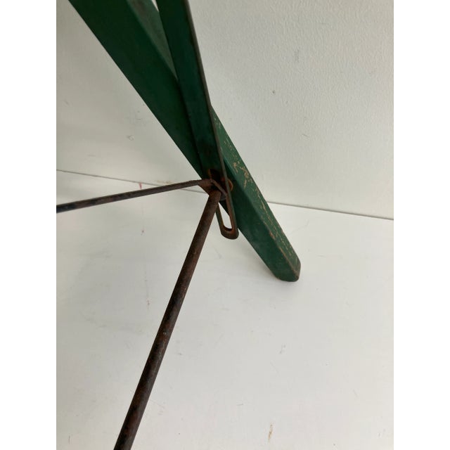 Vintage Painted Folding Chair – St. Louis Chair Co.--Child’s Toy or Decorative Accent (C. 1930s–1940s) For Sale - Image 4 of 10