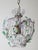 Mid-Century Modern Birdcage Hanging Lamp with Iridescent Flowers, 1950s For Sale - Image 11 of 18