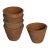 Antique French Mini Terracotta Planter For Sale