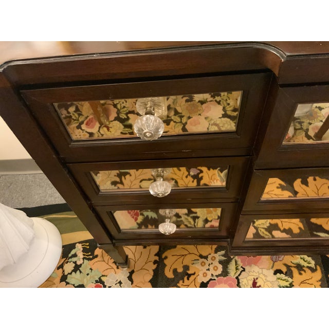 Bassett 21st Century Bassett Mirrored Chest of Drawers For Sale - Image 4 of 10