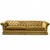 Vintage Hollywood Regency Gold Velvet Tufted Sofa, Mid-Century For Sale - Image 11 of 16