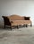 Wood Vintage Chippendale-Style Camelback Sofa For Sale - Image 7 of 17