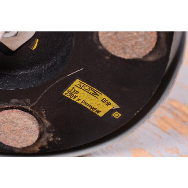 Mid-Century Table Lamp in Aluminium and Milk Glass from NAPAKO, Czech, 1960s For Sale - Image 4 of 10