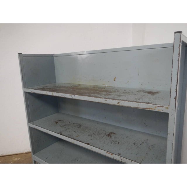 Metal Gray Iron Trolley, 1960s For Sale - Image 7 of 11