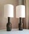 Medallion Table Lamps by Aldo Londi for Bitossi, Italy, 1960s, Set of 2 For Sale - Image 9 of 11