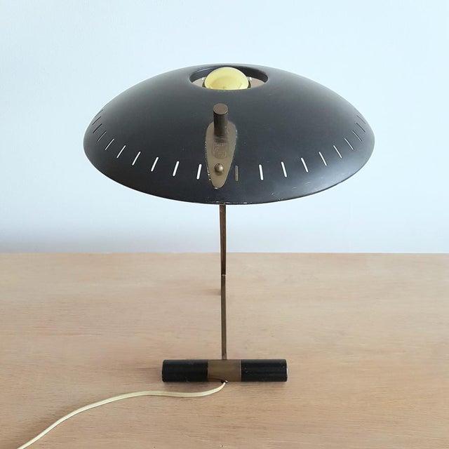 Metal Decora Desk Lamp by Louis Kalff for Phillips, 1950s For Sale - Image 7 of 16